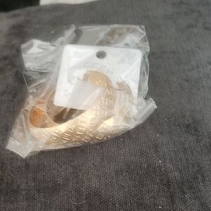 Ella Gold Floral Hoop Earrings